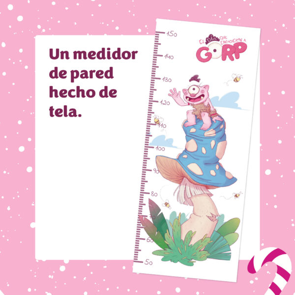 Medidor de tela con diseño de Gorp