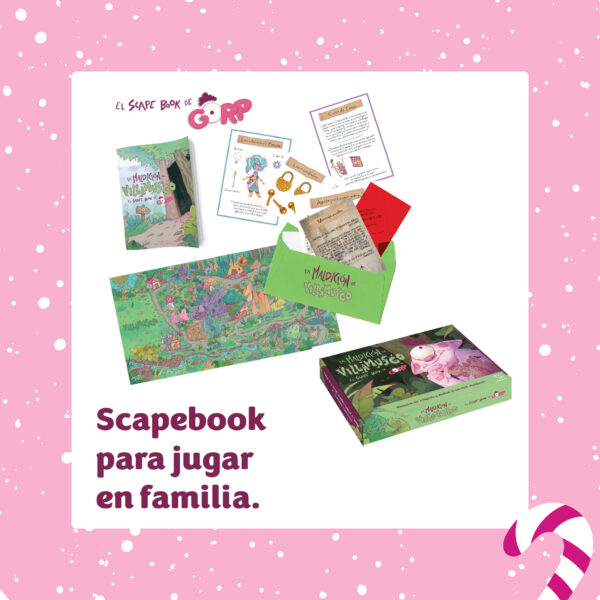 Juego de scapebook de Gorp para toda la familia